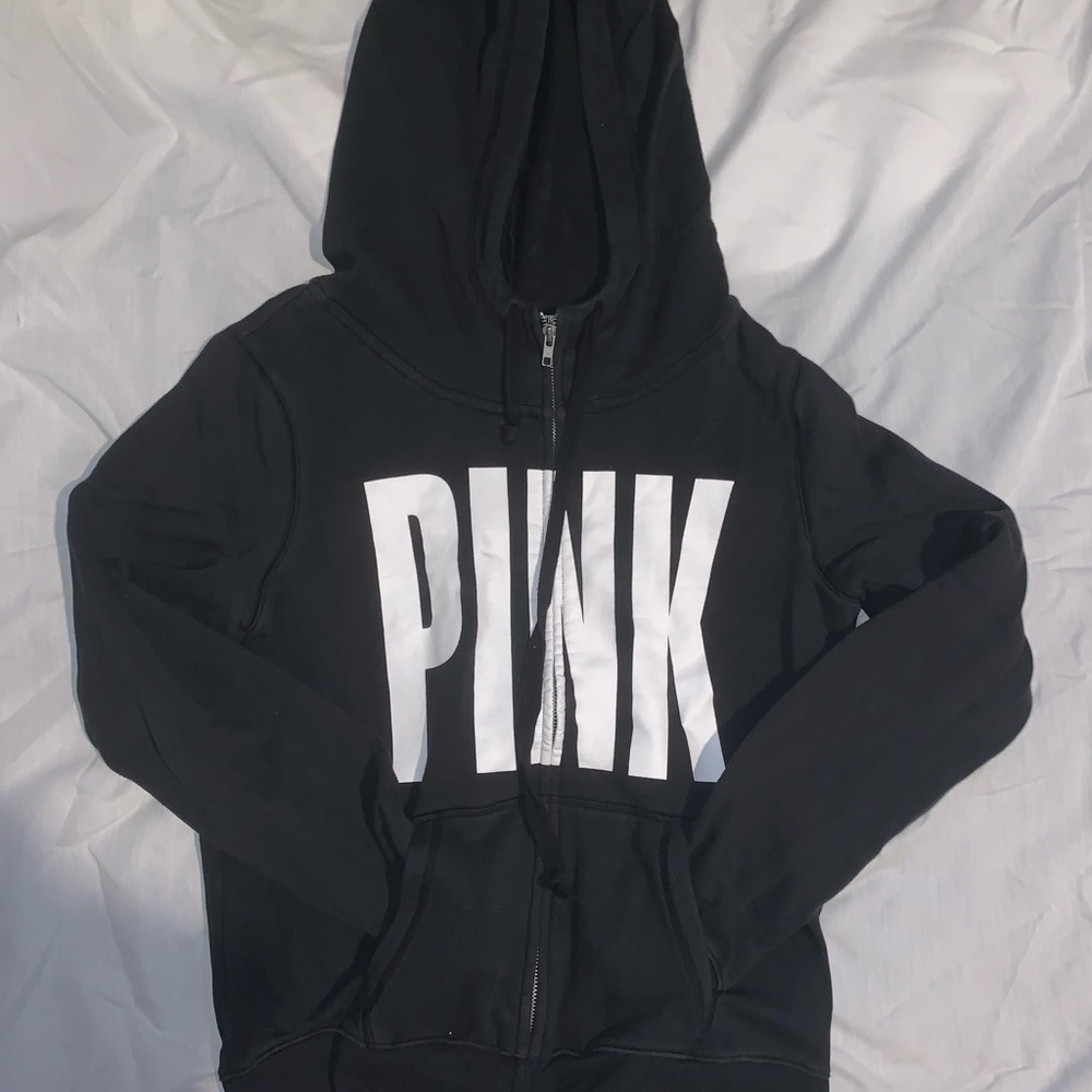 VS pink zip up